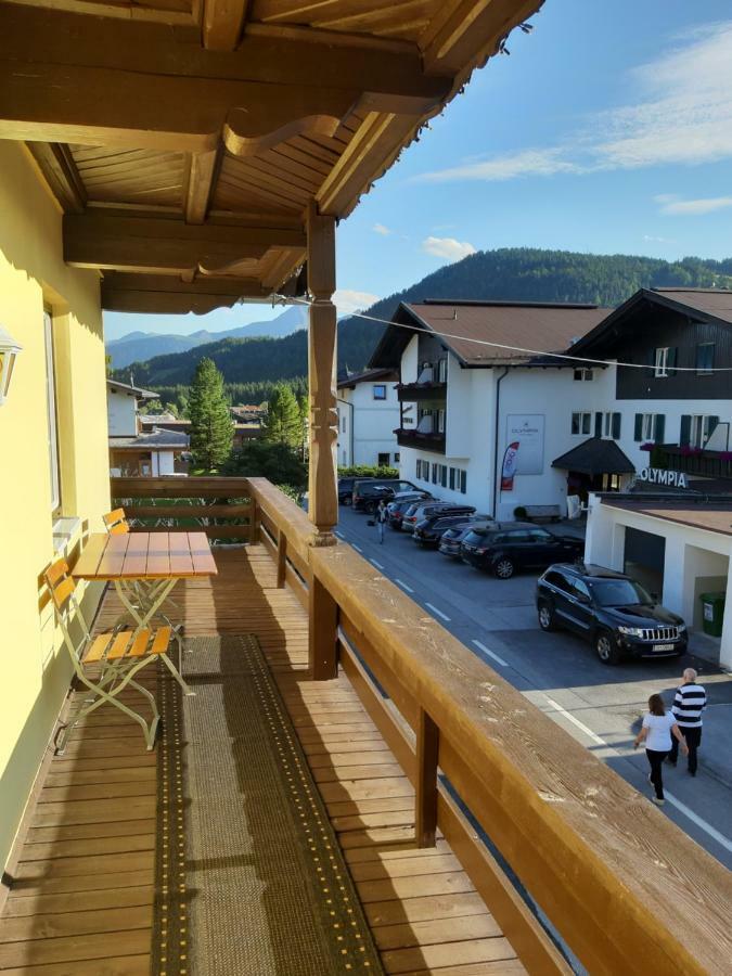 Haus Geiger Lägenhet Seefeld in Tirol Exteriör bild